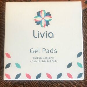 Livia Period Pain Relief Device Refill Gel Pads - 6 Sets. DEVICE NOT INCLUDED.